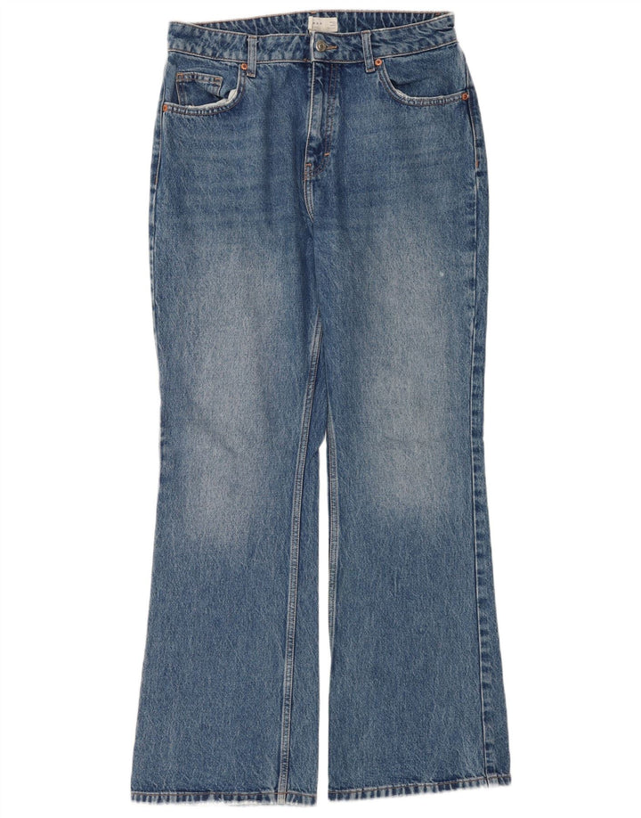 Topshop Dame Bootcut Jeans W32 L32 Blå Bomuld