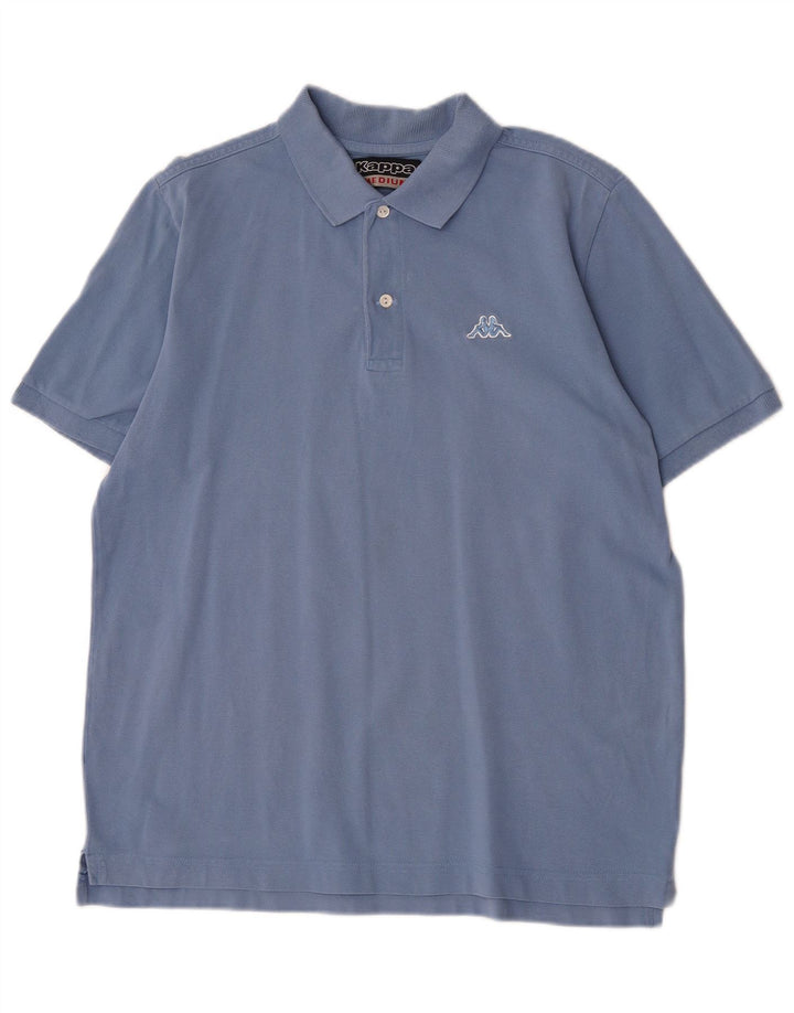 Kappa herre poloshirt Medium blå bomuld