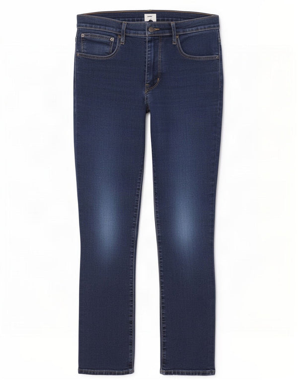 Levi's Womens 724 Højtaljede lige jeans W31 L30 blå bomuld