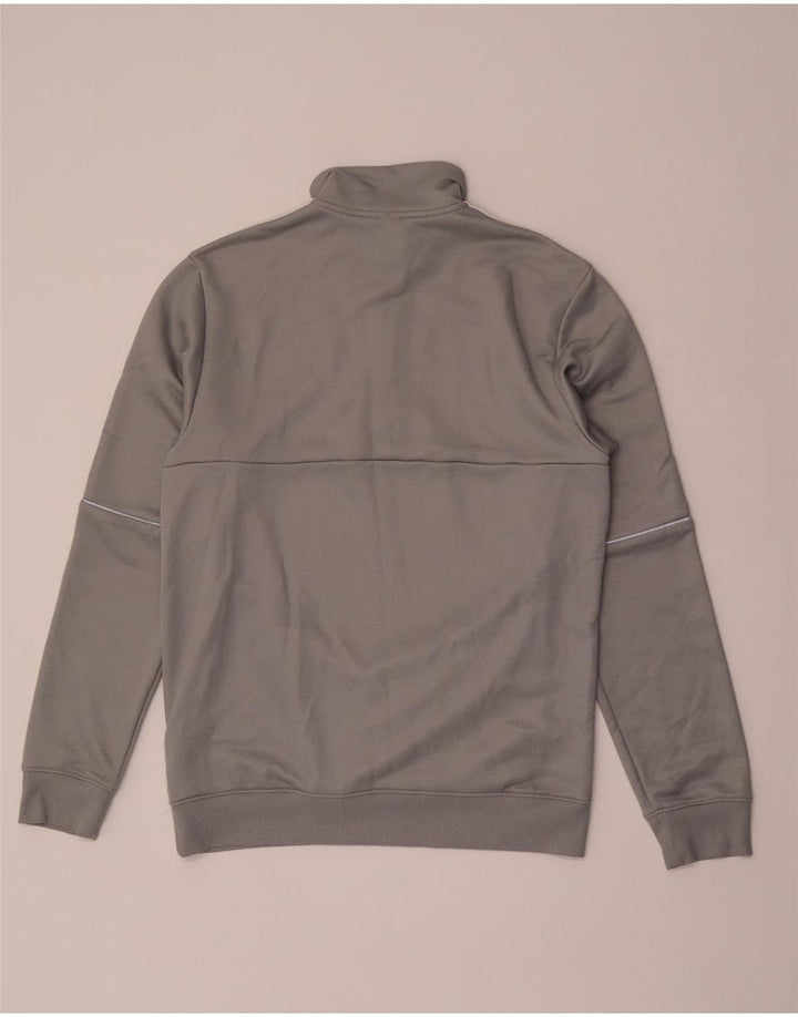 ADIDAS Aeroready Sweatshirt med lynlås til mænd mellem grå polyester