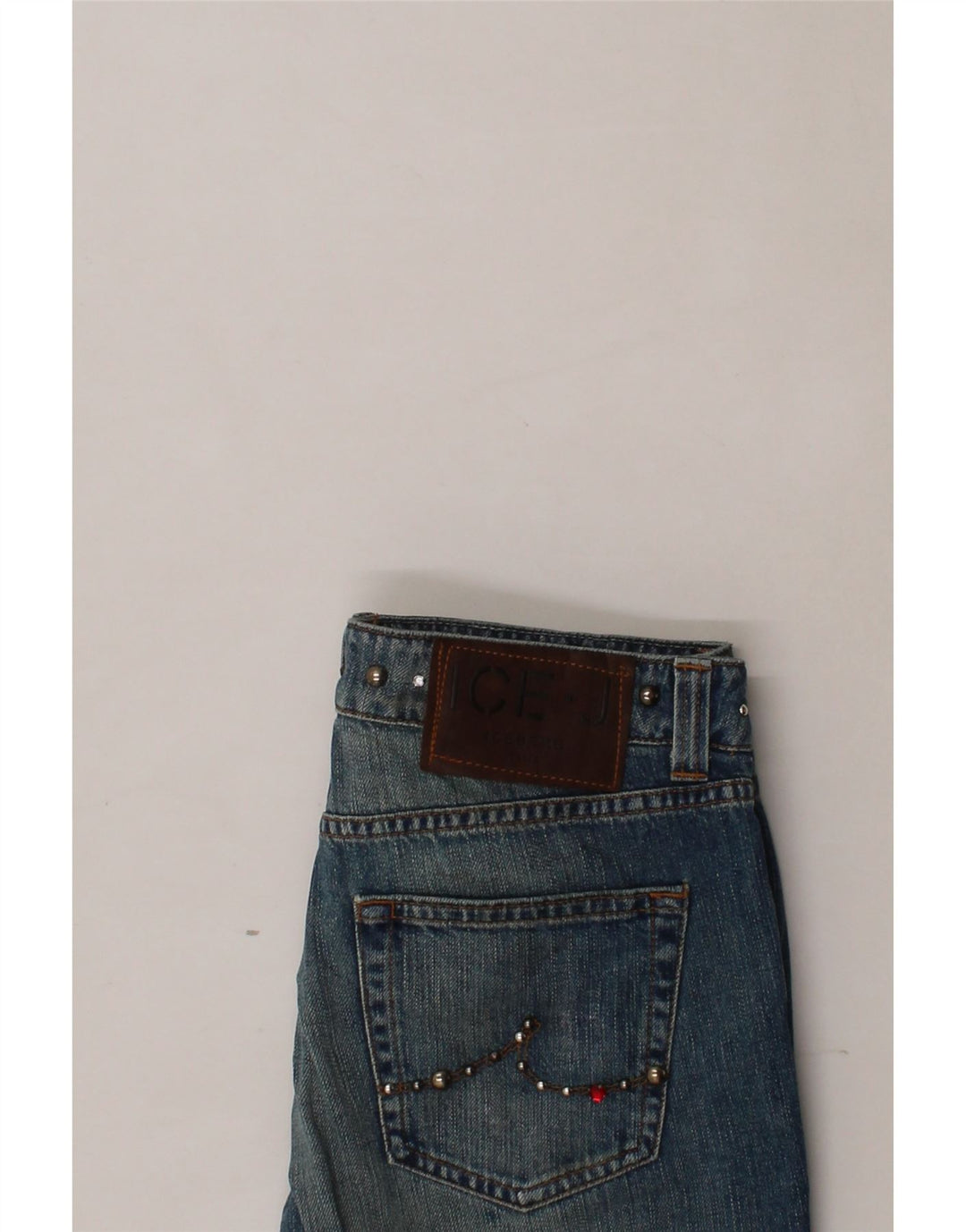 ICEBERG Womens Straight Jeans W27 L30 Blue Vintage Iceberg and Second-Hand Iceberg from Messina Hembry 