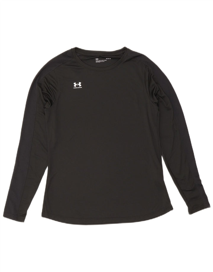 Under Armour Herre Top Langærmet Stor Sort Polyester