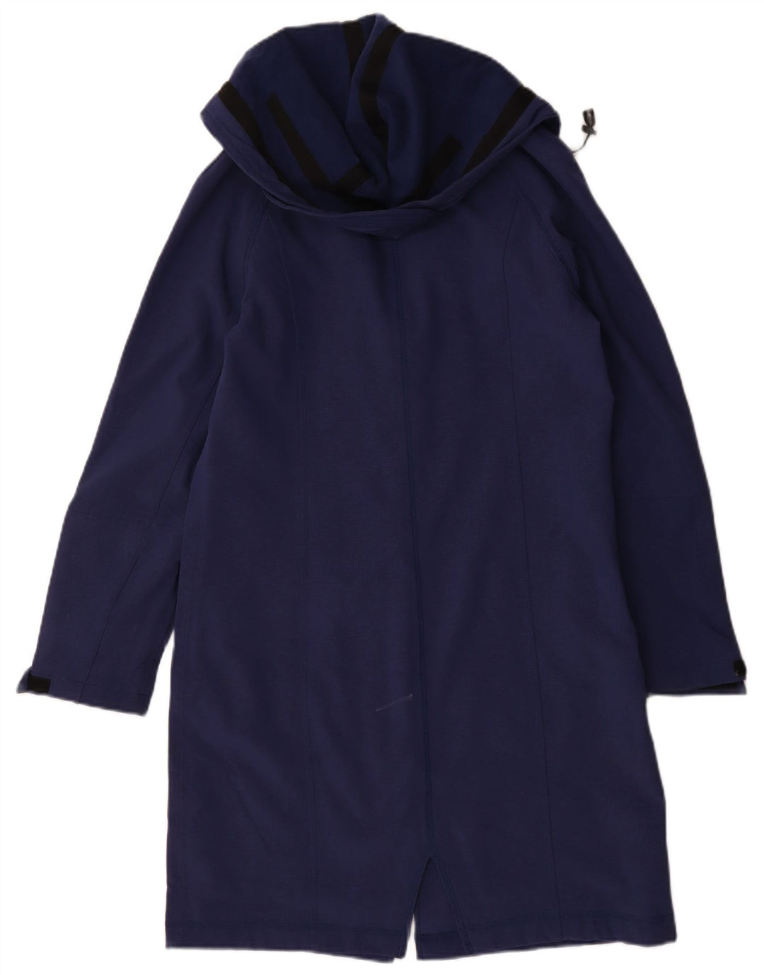 Marks & Spencer Regnfrakke med hætte til kvinder UK 14 Medium Navy Blue