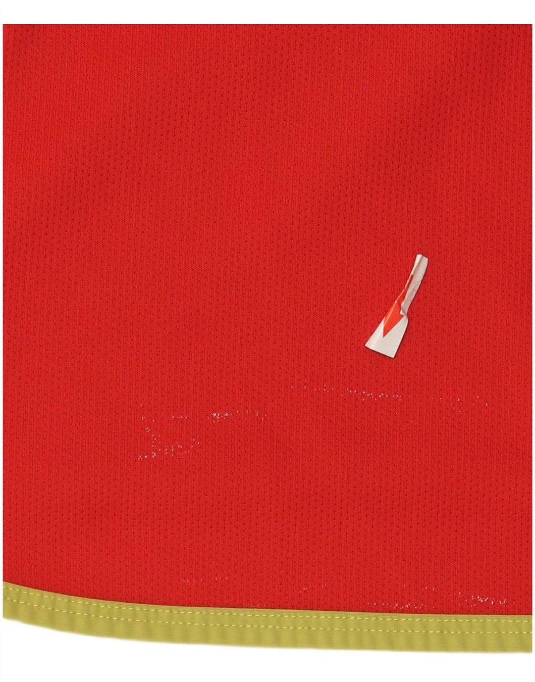 Canterbury Herre grafisk T-shirt Top Medium Rød Colourblock