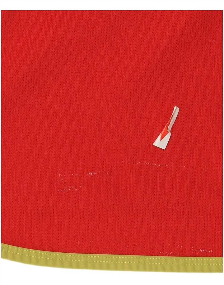 Canterbury Herre grafisk T-shirt Top Medium Rød Colourblock