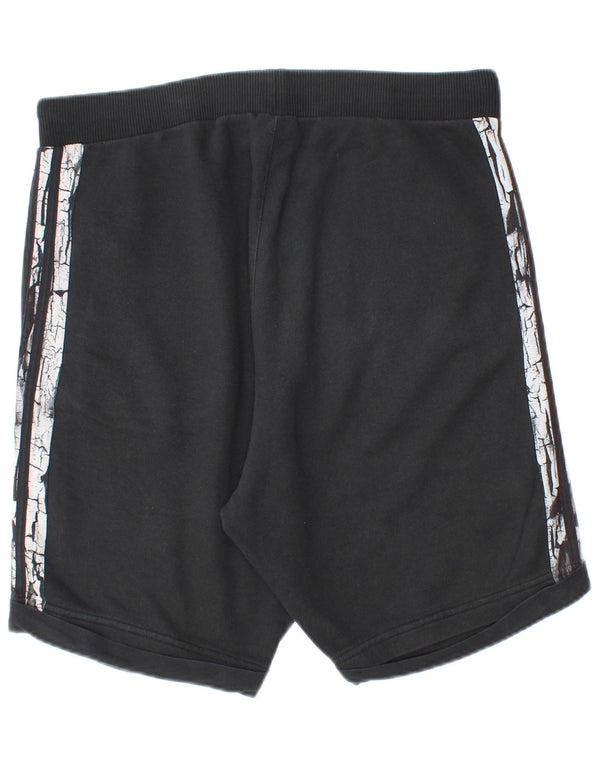 Adidas Herre Sportshorts Medium Sort Bomuld