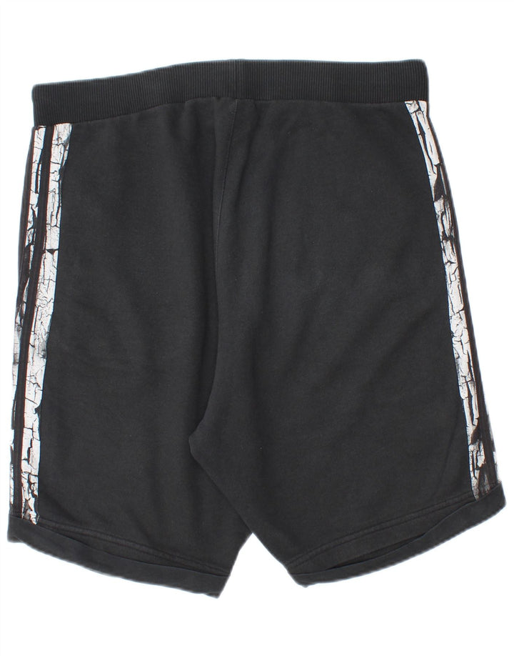 Adidas Herre Sportshorts Medium Sort Bomuld