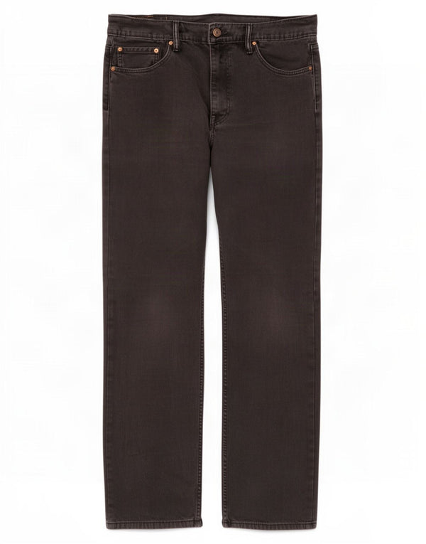 Levi's Herre 514 lige jeans W36 L32 sort bomuld