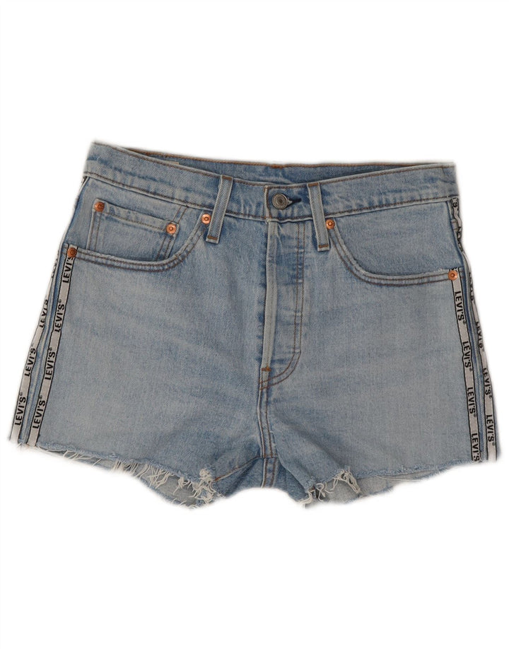 LEVI'S Womens 501 denimshorts W28 Medium Blue