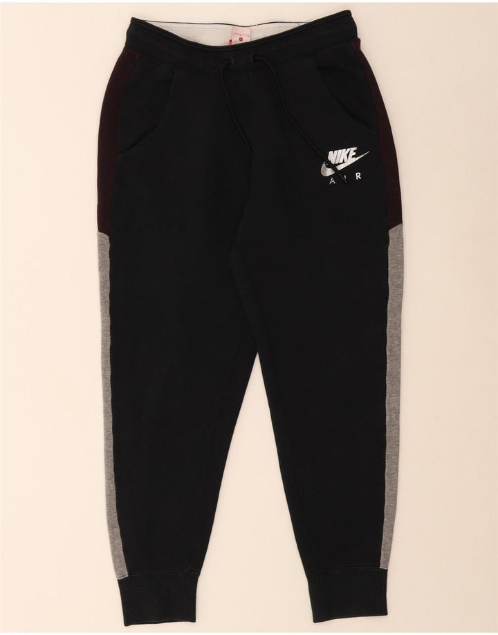 Nike Træningsdragt bukser til mænd Joggers Small Black Colourblock Bomuld