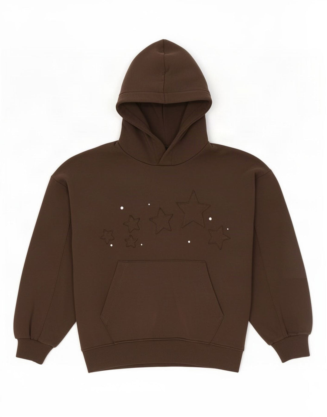 Zara Dame abstrakt mønster Oversized hættetrøje trøje UK 10 Small Khaki