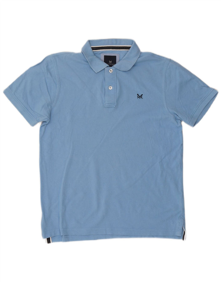 Besætningstøj Herre poloshirt Medium blå bomuld