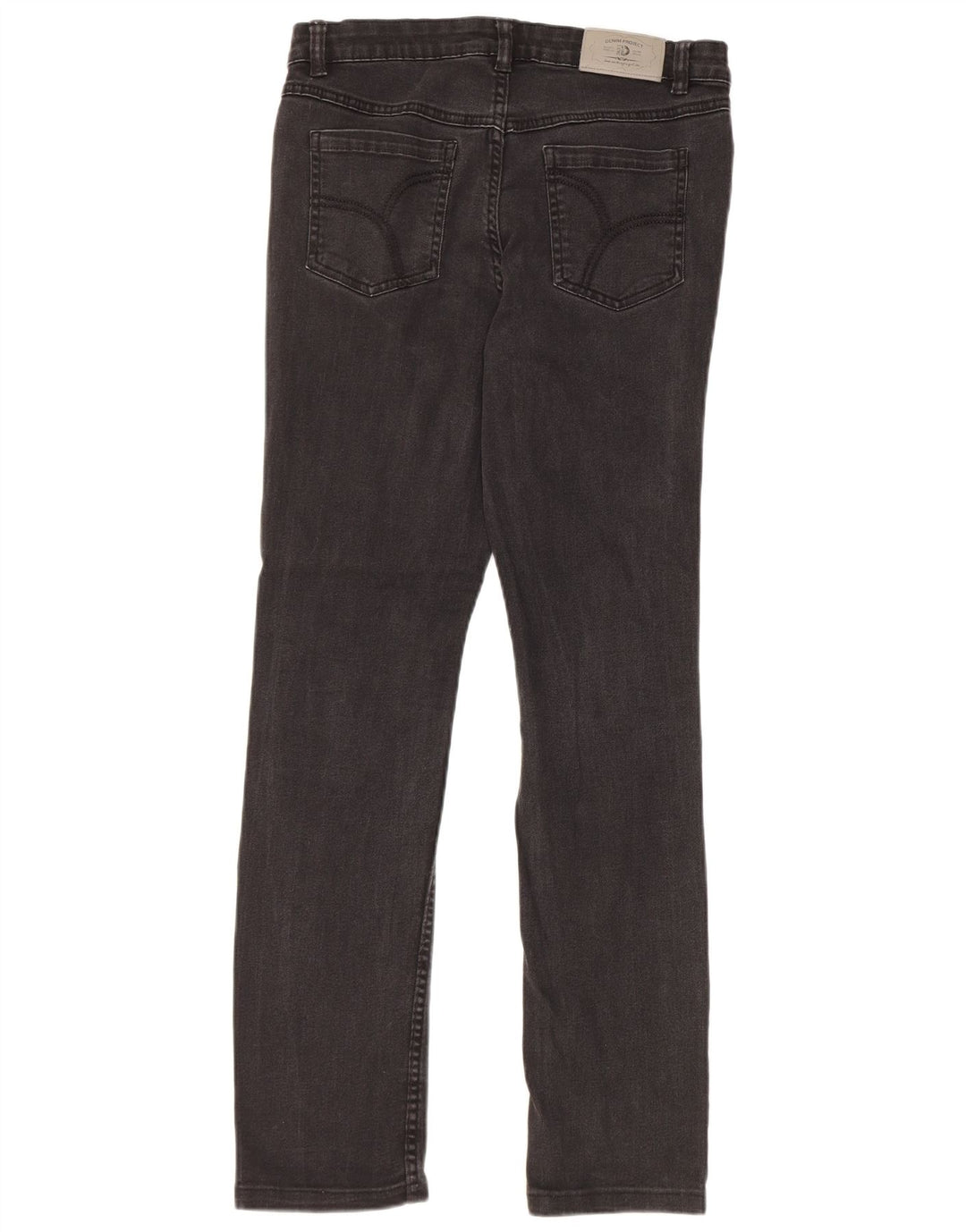 Dacks Dame Regular Fit Straight Jeans IT 42 Medium W28 L28 Sort Bomuld
