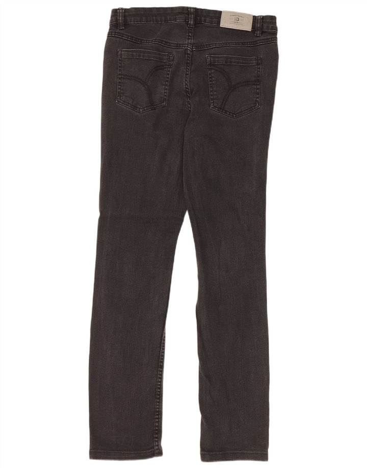 Dacks Dame Regular Fit Straight Jeans IT 42 Medium W28 L28 Sort Bomuld