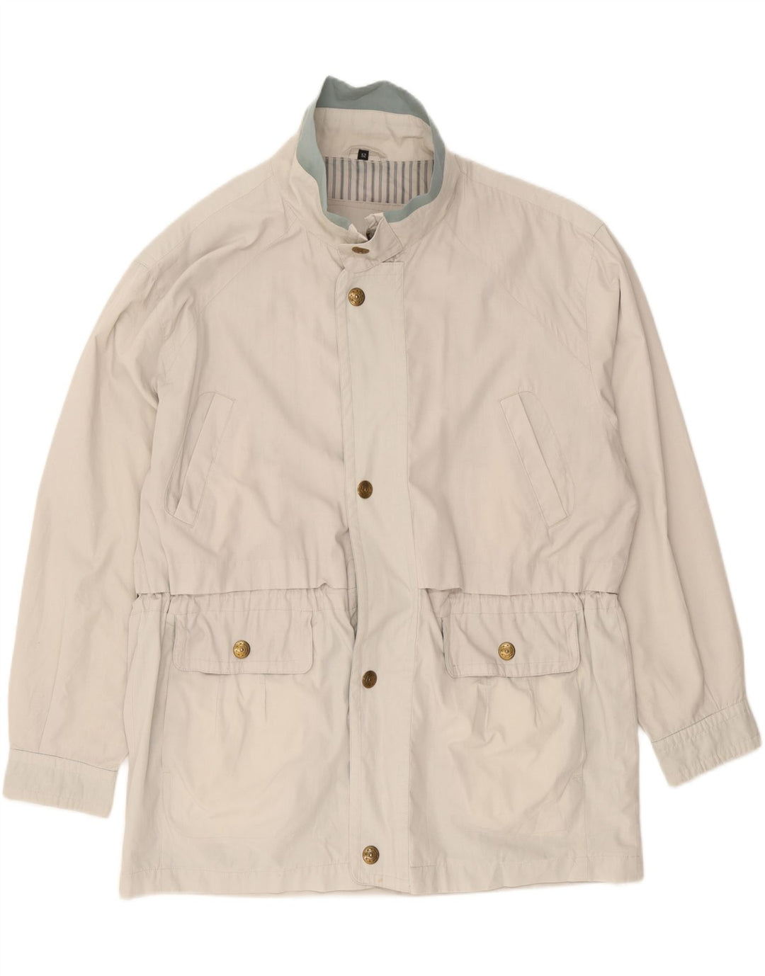 C & A Herre Utility Jacket IT 52 XL Hvid Polyester