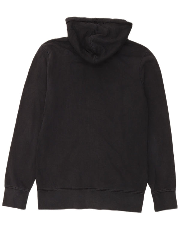 Diadora Mens Zip Hoodie Sweater Small Black