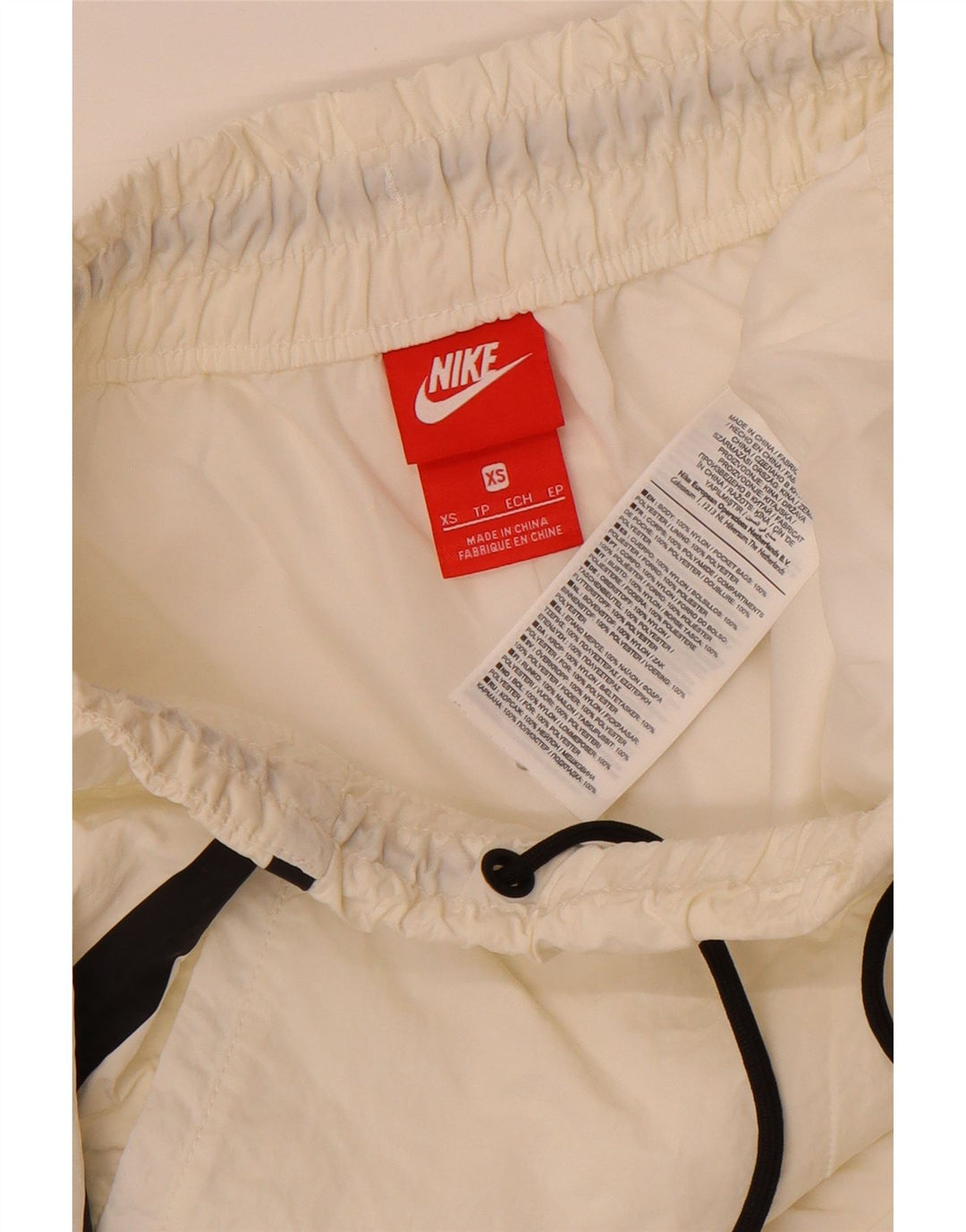 Nike Herre Sportshorts XS Hvid Nylon