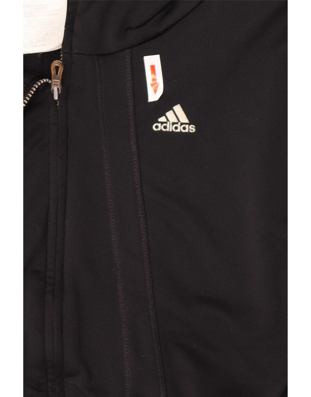 Adidas Dame Clima 365 Træningsdragt Topjakke UK 14 Medium Sort Polyester