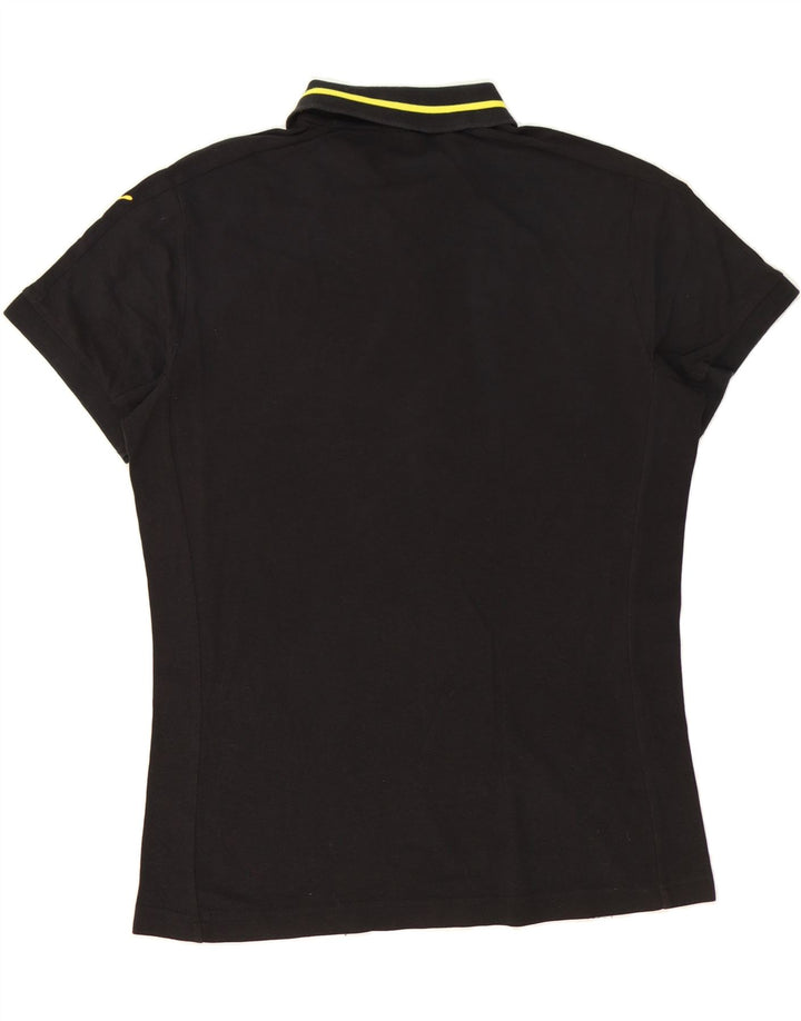 PUMA Mens Polo Shirt XL Black Vintage Puma and Second-Hand Puma from Messina Hembry 