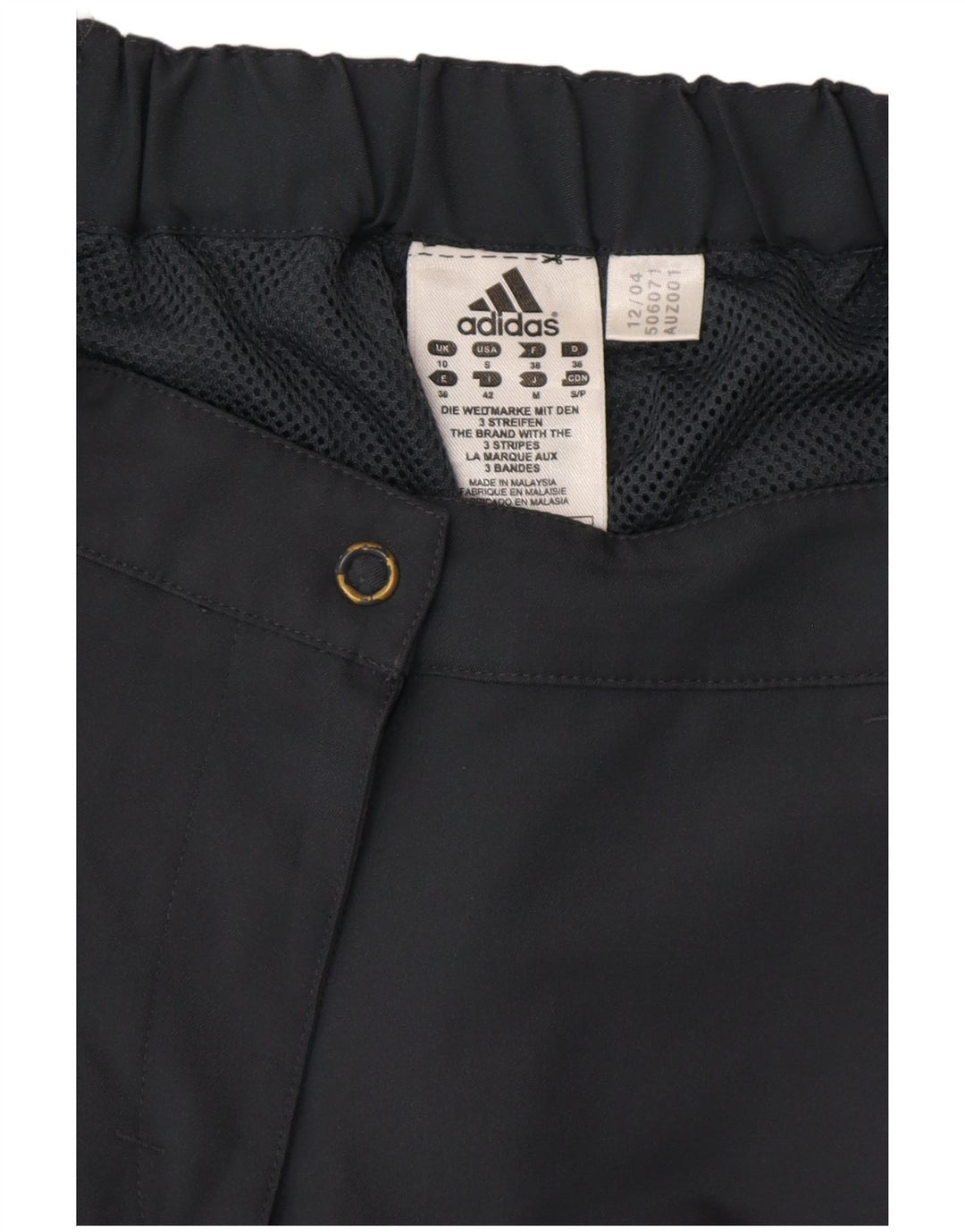 ADIDAS Lige Capri-bukser til kvinder UK 10 Small W30 L19 Grå polyester