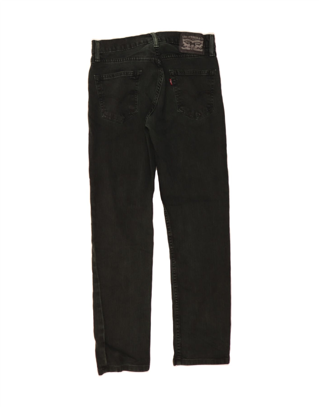 LEVI'S Womens Slim Jeans W30 L30 Black Cotton Vintage Levi's and Second-Hand Levi's from Messina Hembry 
