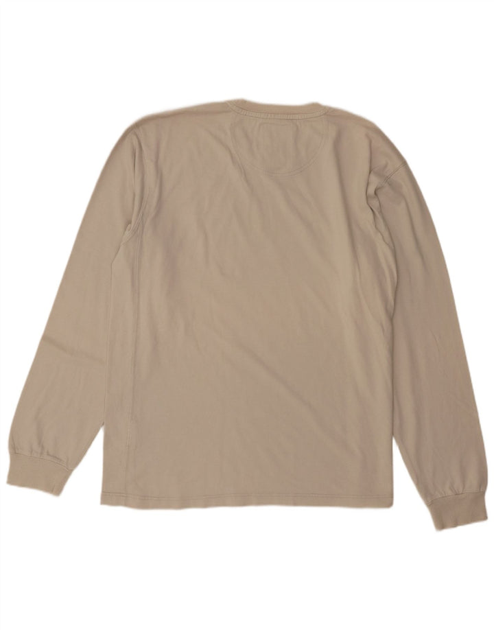 Champion Herre Top Langærmet XL Off White Bomuld