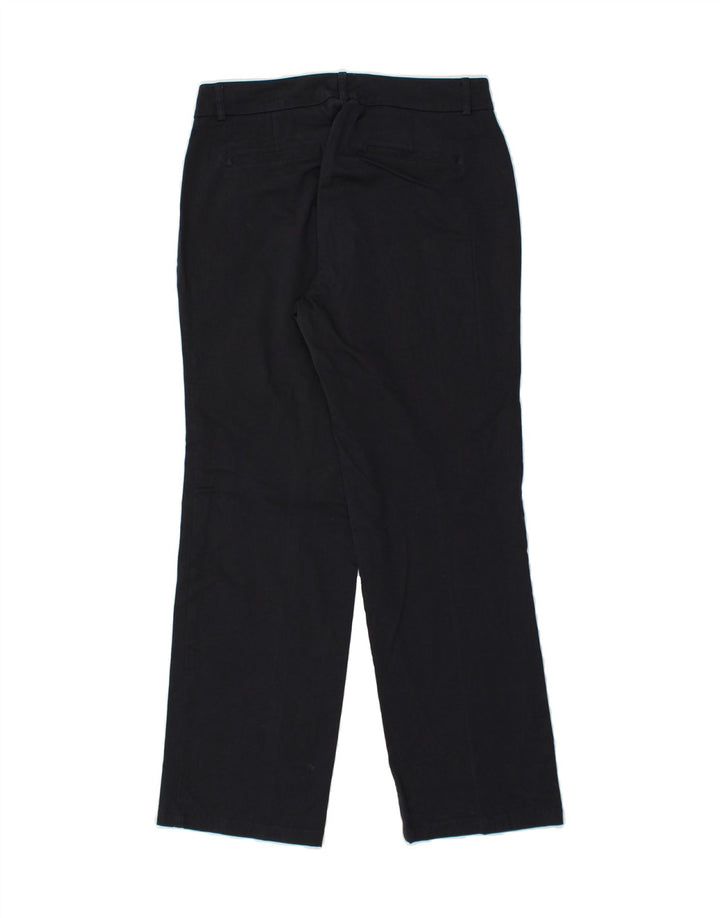 DOCKERS Womens Straight Casual Trousers US 6 Medium W30 L28 Navy Blue Vintage Dockers and Second-Hand Dockers from Messina Hembry 
