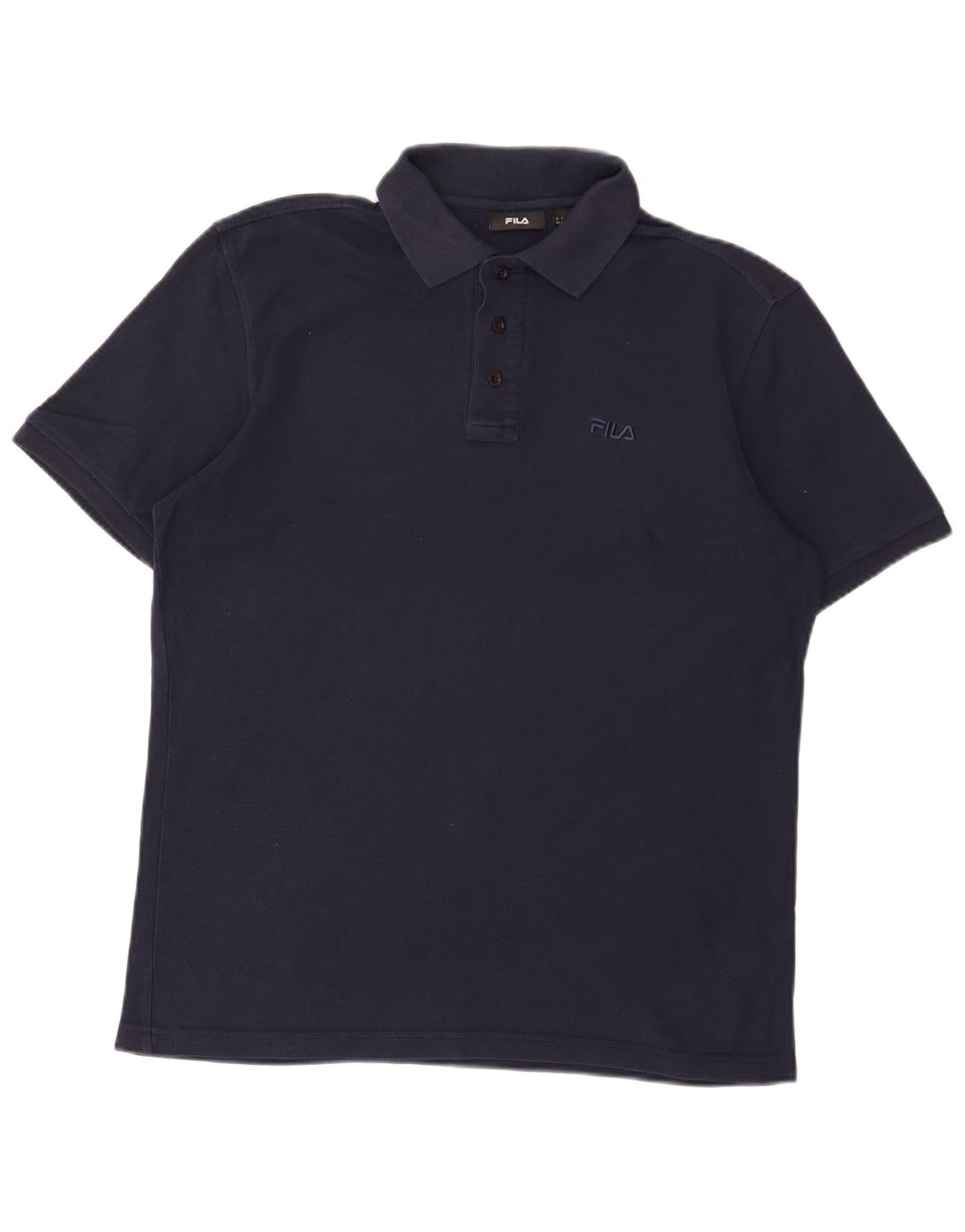 Fila Poloskjorte til mænd Medium Navyblå Bomuld