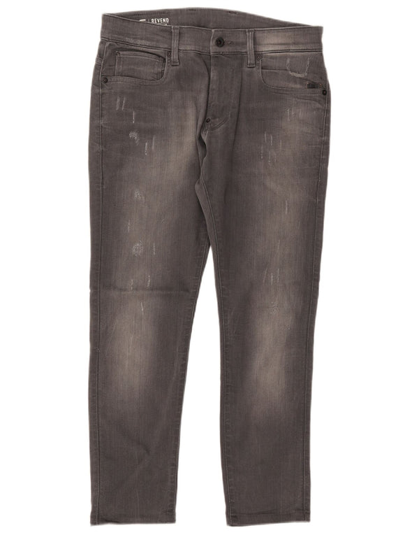 G-Star Herre Revend Slim Jeans W32 L27 Grå Bomuld