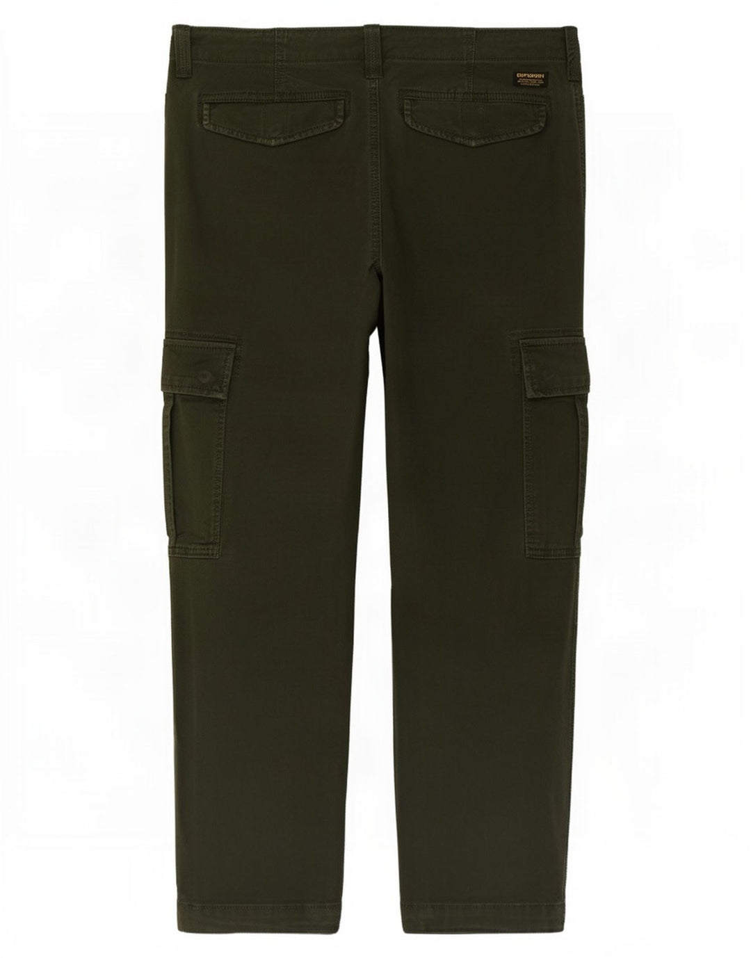Superdry Slim Cargo-bukser til mænd W32 L30 Grøn bomuld