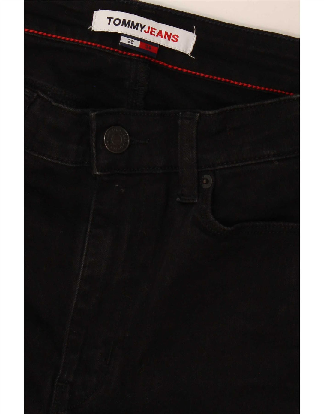 Tommy Hilfiger Dame Skinny Jeans W28 L28 Sort