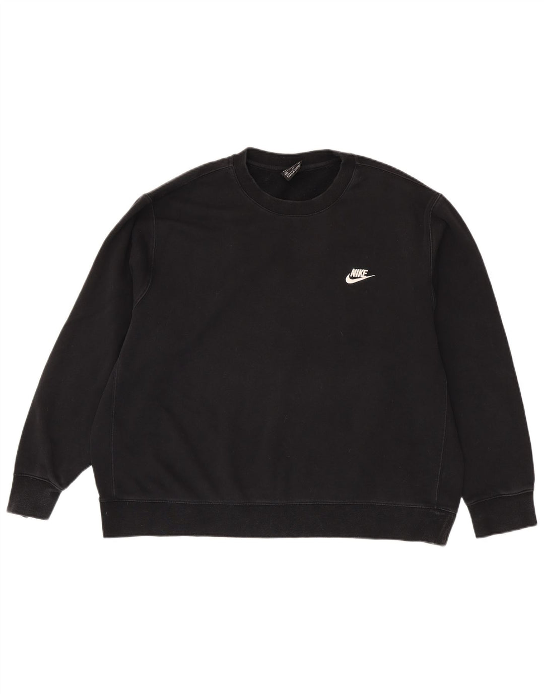 NIKE Sweatshirt-trøje til mænd 2XL sort bomuld