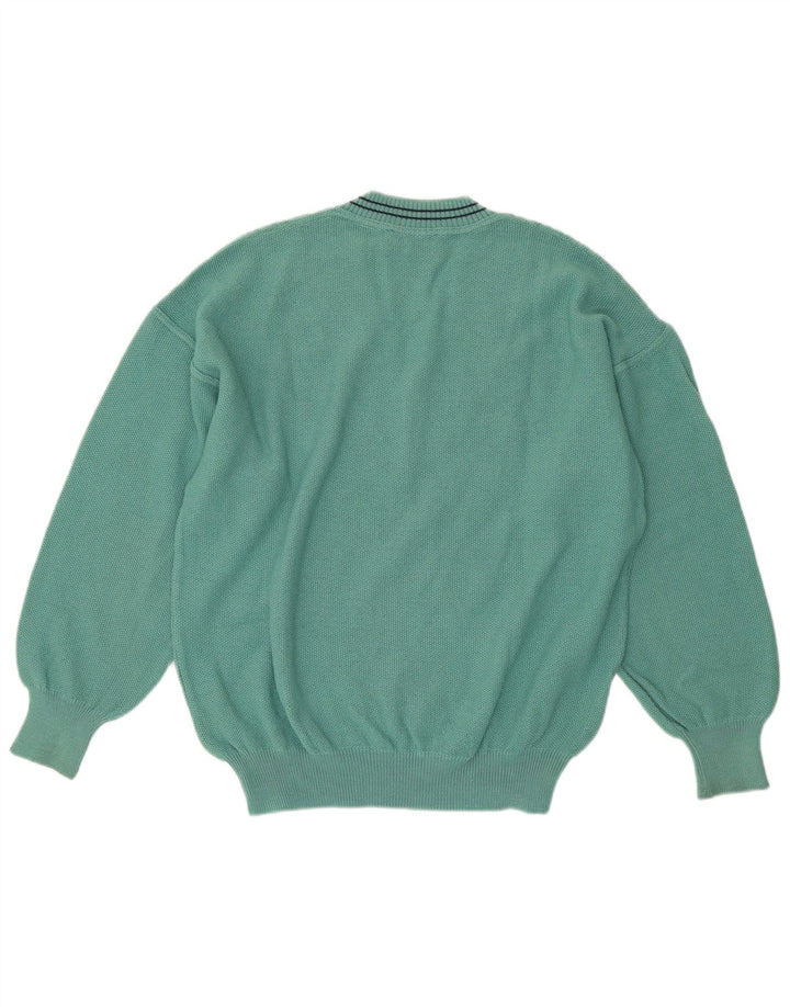 Il Granchio Herre V-hals sweater Medium Grøn