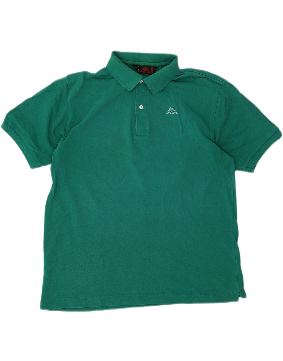 Kappa herre poloshirt XL Grøn bomuld