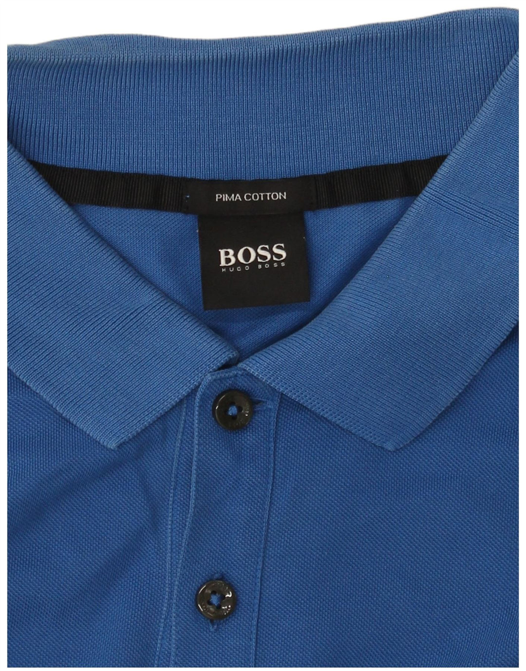 Hugo Boss Herre Polo Shirt XL Blå Bomuld Designer