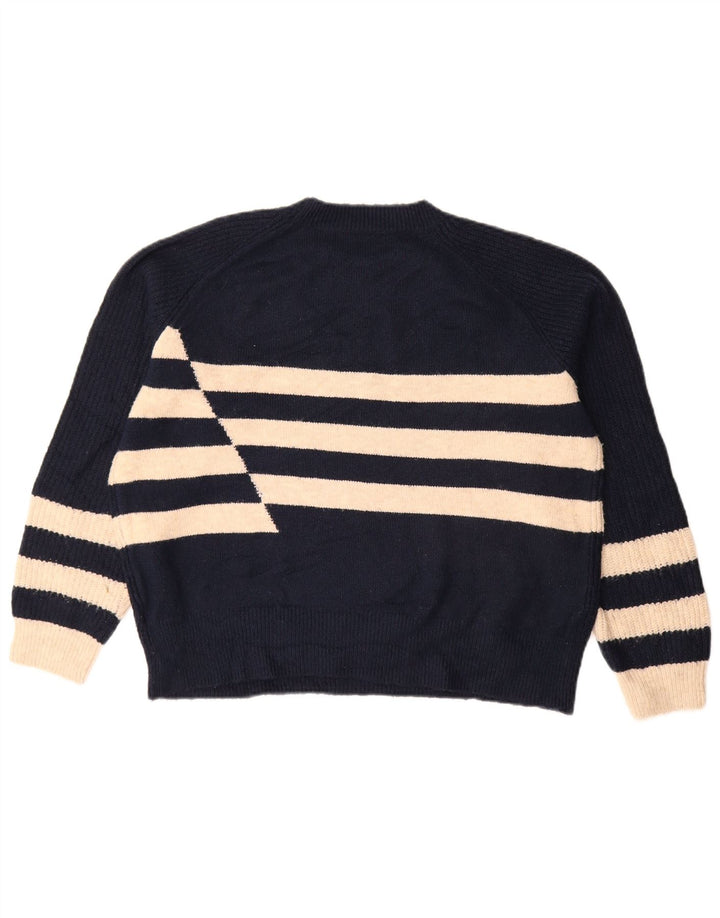 Marks & Spencer Dame sweater med rund hals DK 14 Medium Navy Blue