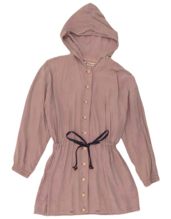 Vintage hættejakke til kvinder UK 14 Medium Purple