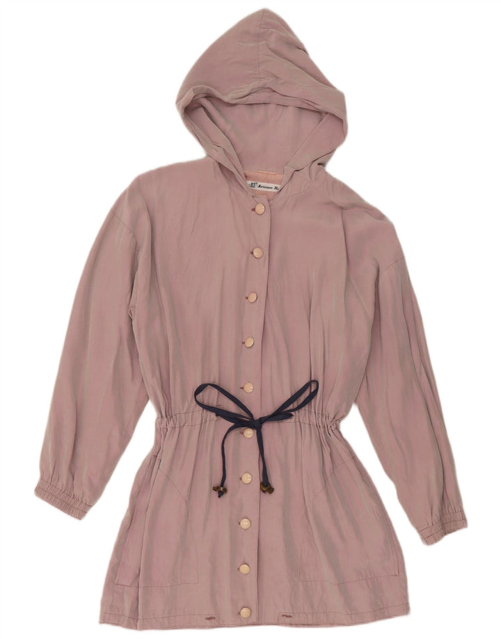Vintage hættejakke til kvinder UK 14 Medium Purple
