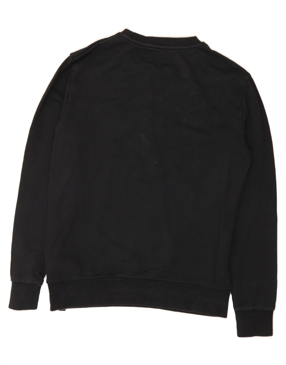 CALVIN KLEIN JEANS Mens Graphic Sweatshirt Jumper Small Black Cotton Vintage Calvin Klein Jeans and Second-Hand Calvin Klein Jeans from Messina Hembry 