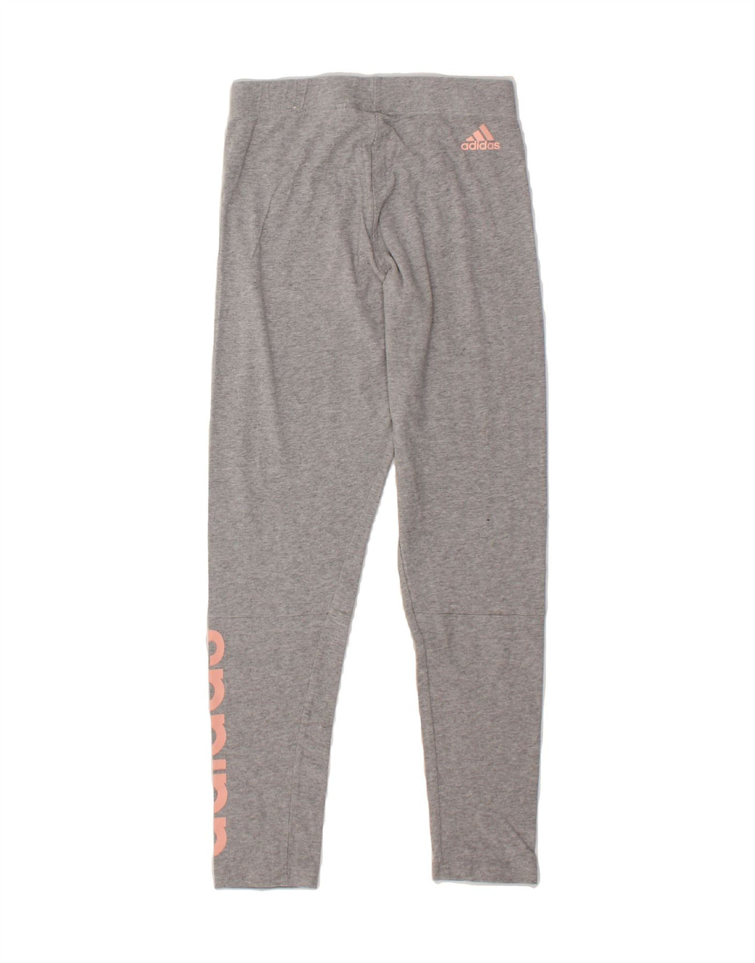 ADIDAS Womens Graphic Leggings UK 8/10 Small Grey Cotton Vintage Adidas and Second-Hand Adidas from Messina Hembry 