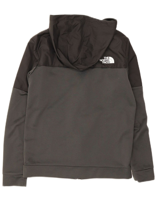 The North Face Boys Hættetrøje med lynlås 14-15 år XL Grå Colourblock