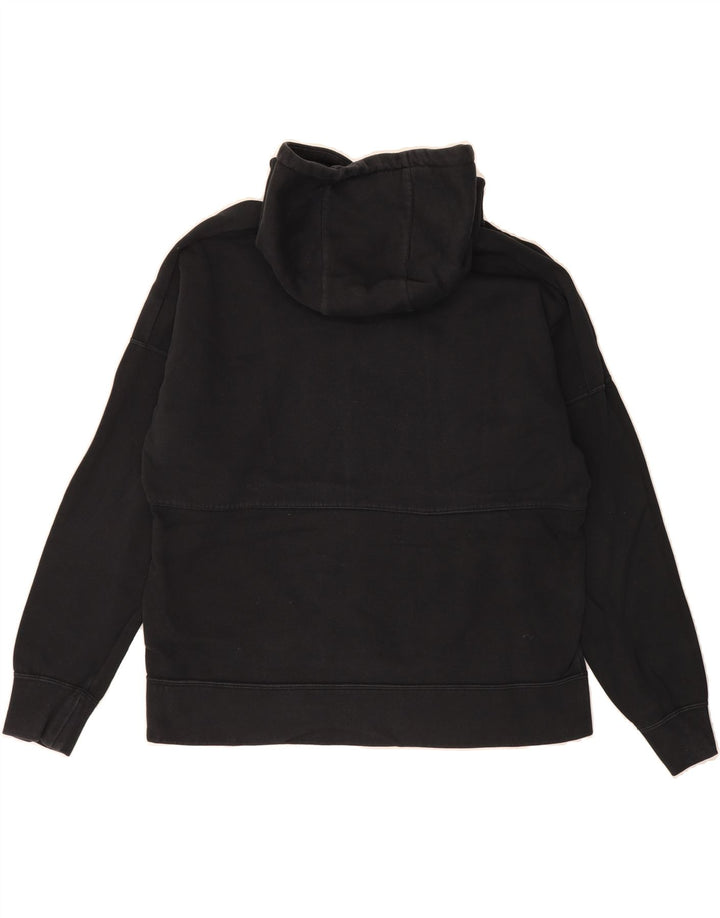 NIKE Mens Graphic Hoodie Jumper Large Black Cotton Vintage Nike and Second-Hand Nike from Messina Hembry 