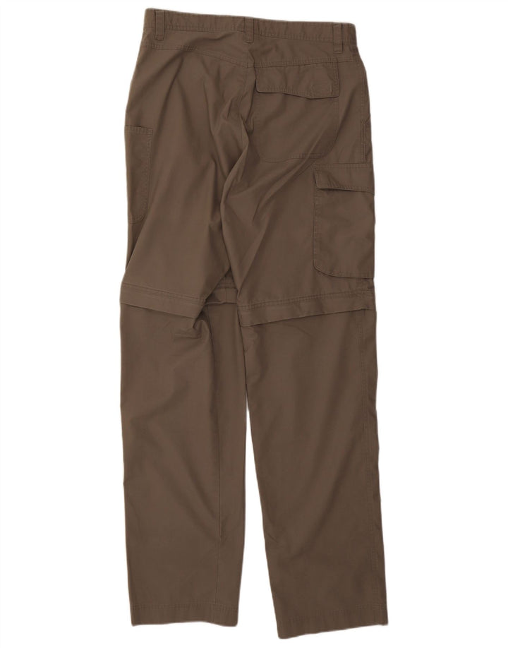 Jack Wolfskin Herre Straight Cargo Bukser W32 L34 Grå Polyester