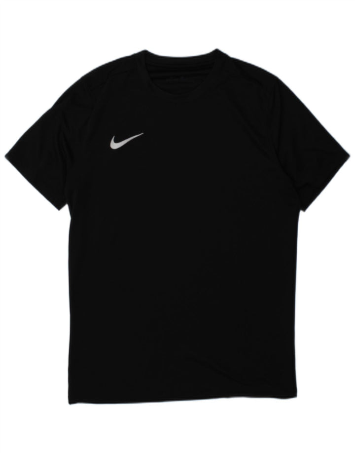 Nike Herre Dri Fit T-Shirt Top Stor Sort