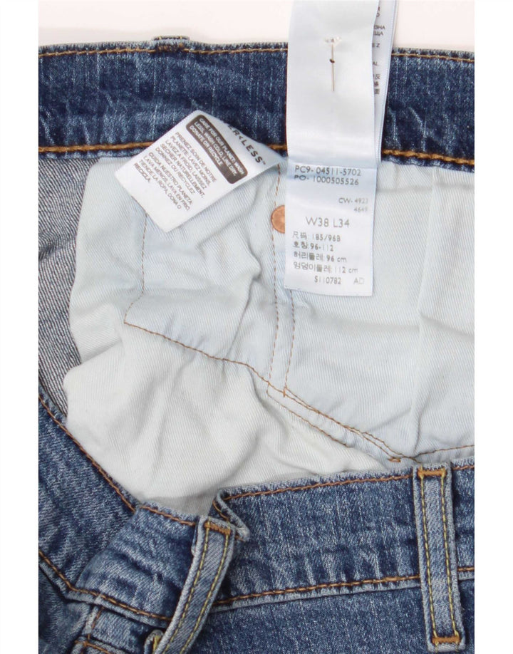 Levi's Herre 511 Slim Jeans W38 L34 Blå Bomuld