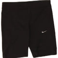 Nike Dame Dri Fit Sport Shorts UK 10 Small Black Polyester