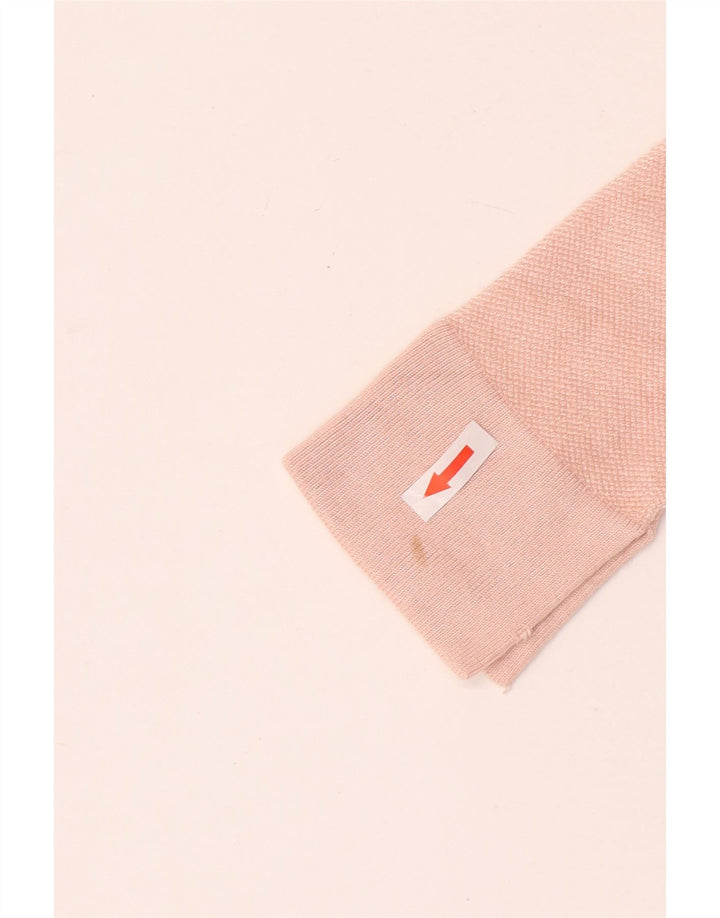 Zara Kvinders Crop Cardigan Top UK 12 Medium Pink