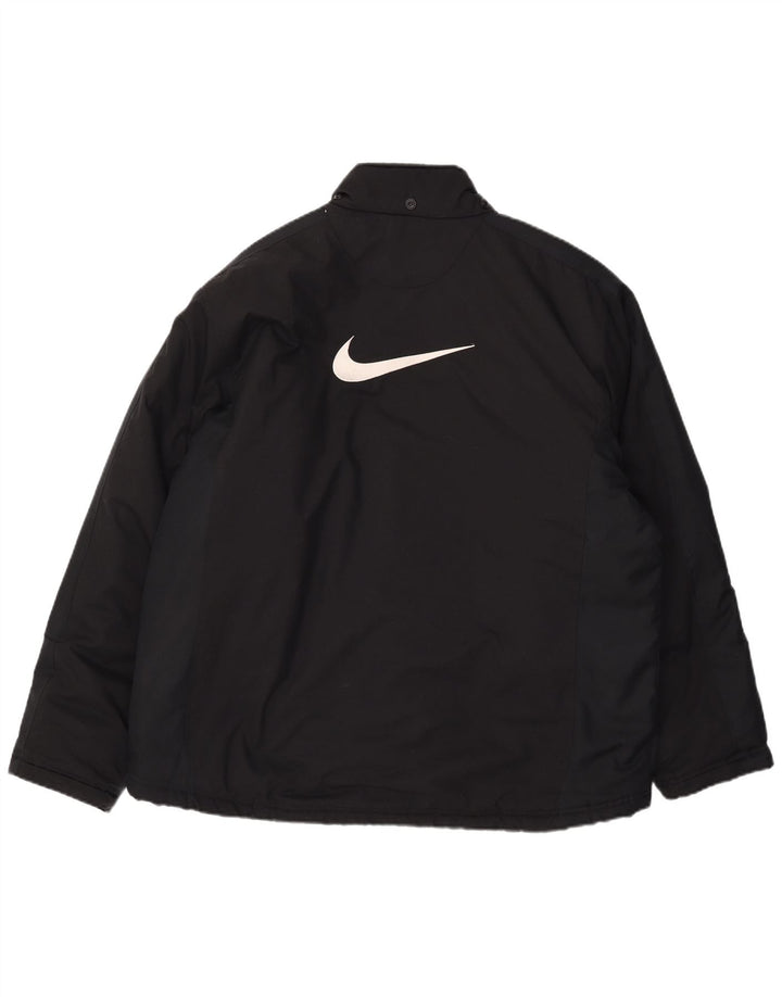 Nike Herre Windbreaker Jacket UK 42 XL Sort Polyester