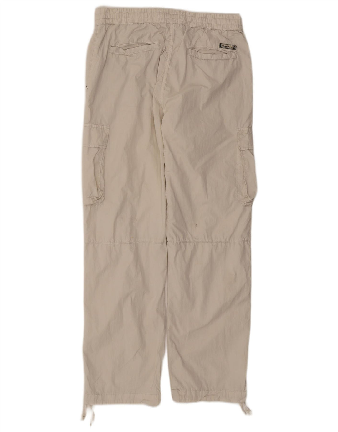 Zara Dame Straight Cargo Bukser Medium W31 L29 Beige Bomuld