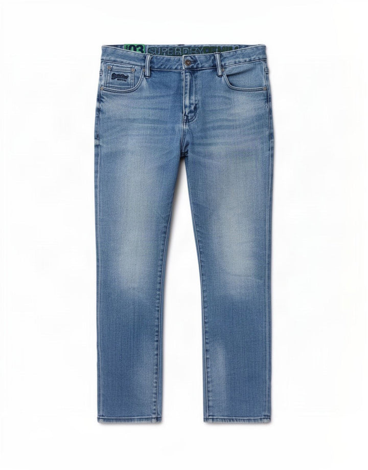 Superdry Slim Jeans til mænd W36 L32 blå bomuld